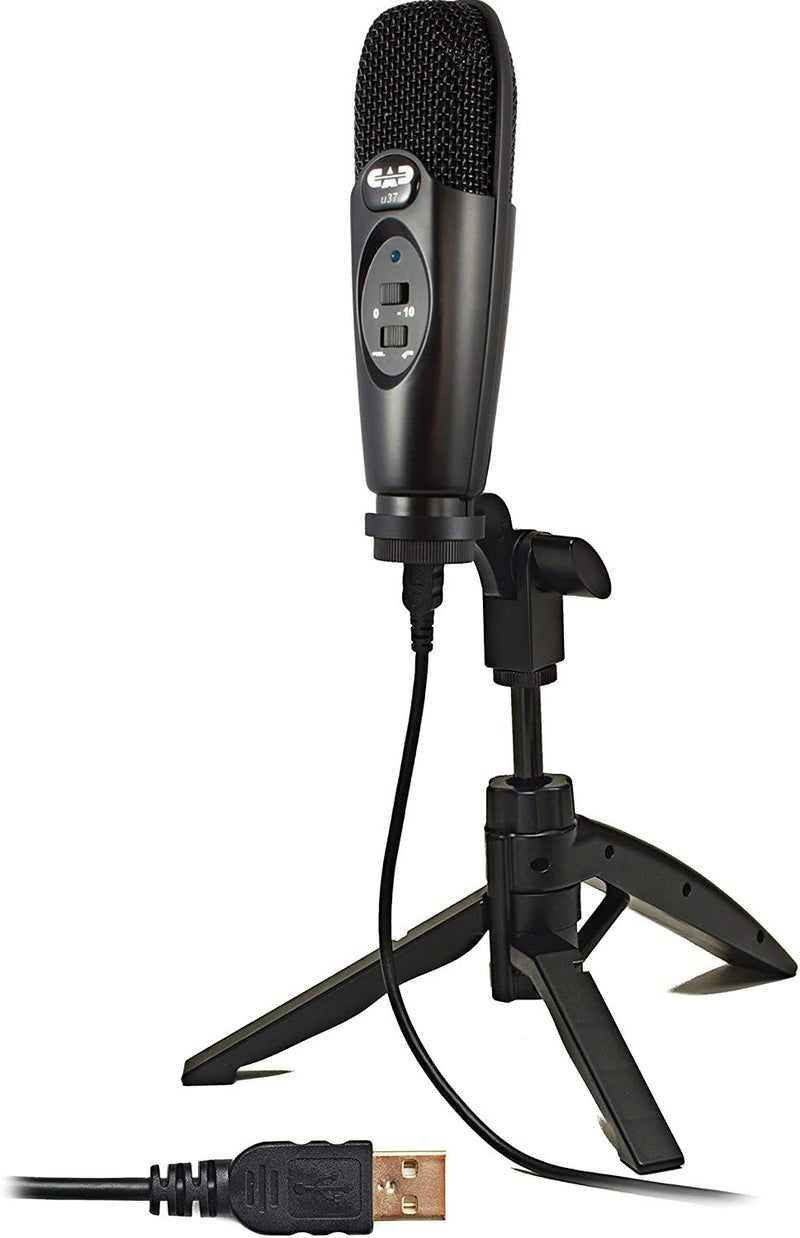 CAD AUDIO ميكروفون تسجيل استوديو مكثف USB من CAD Audio U37 - Image 1